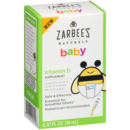 Zarbee's� Naturals Baby Vitamin D Supplement 0.47 fl. oz.