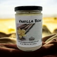 thumbnail image 2 of Vanilla Bean Vegan Coconut Soy 12 oz/ 355 ml Candle Hand-poured, Eco-friendly, Clean Burning, Bakery, Food, Drink Wood Wick, 2 of 5