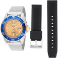 thumbnail image 6 of Invicta 48216 Men's Pro Diver Gold Tone Dial Silver Bracelet Watch, 6 of 6