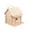 White, variant on Wooden Bird House, Outdoor Courtyard Graffiti Wooden Bird House Feeder, Parrot Breeding Nest Box, Wild Bird Feeder for Garden Yard Patio Aviary