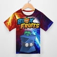 thumbnail image 3 of Kids Blox Fruit T-Shirts, Youth SpinFruit T-Shirts, Casual Crew Neck Shirts for Boys Girls, Fashion 3D Print Short Sleeve Tee, 3 of 9