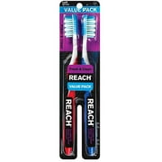 Reach Toothbrush Tongue Freshener Toothbrush Value Pack