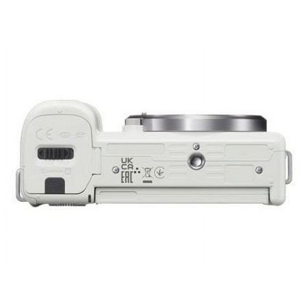 Sony - Alpha ZV-E10 Mirrorless Vlog Camera - Body Only - White