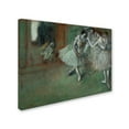 thumbnail image 2 of Trademark Fine Art 'A Group Of Dancers' Canvas Art by Degas, 2 of 3