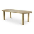 thumbnail image 4 of Moe's Home Collection MILO Wood Dining Table Natural Color, 4 of 5