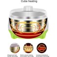 thumbnail image 2 of Small Yogurt Maker 15W, Compact DIY Yogurt Maker Machine with Reusable Stainless Steel Container, for Home Organic Yogurt, 4.7 X 6.3inch (US Plug 110V), 2 of 8