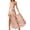 Burnt Coral, variant on Women's Strapless Floral Maxi Dress with Side Slit Ruched Bodice Lightweight 100% Polyester Fabric for Summer Occasions