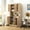 Oak, variant on Rustic Wardrobe - Sturdy Frame and Easy Maintenance in Bedroom