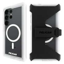 Pelican Voyager Samsung Galaxy S25 Ultra Magnetic Case with Holster - Clear