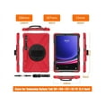 thumbnail image 5 of Protective Case for Samsung Galaxy Tab S10 Plus 2024/S9 Plus 2023/S9 FE Plus 2023/S8 Plus 2022/S7 FE 2021/S7 Plus 2020 12.4" Shockproof Cover with Rotating Stand and /Shoulder Strap, 5 of 7