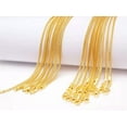 thumbnail image 4 of 1PCS 16-30inch 18KGF Gold Tail Chain Necklace Accessorie Jewelry Necklace, 4 of 7
