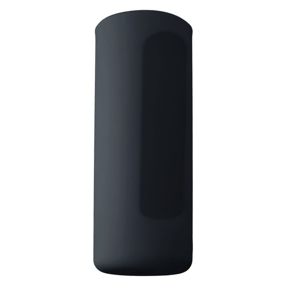 Silicone Water Bottle Boot for 24Oz, Full Wrap Protection Anti-Sliding Bottom Protective Sleeve Case Compatible with Water Bottle Gift for Protector Cover Accessory (Black)Harlik