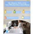 thumbnail image 5 of Dispensador automático de jabón, dispensador de jabón sin contacto recargable USB impermeable montado en la pared de 400 ml para cocina, baño kaili Sencillez, 5 of 5