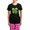 With Pink Pant, variant on CafePress - Lucky Irish Four Leaf Clover Women's Dark Pajamas - Women's Short Sleeve Print T-Shirt and Pants Dark Cotton Pajama Set