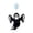 D, variant on Mskk Halloween Silhouette LED Window Hanging Lights Decoration, Cutout Pendant Lamp with Hook Halloween Characters Hanging Decor Indoor Window Door Wall Holiday Decor Lights
