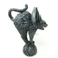 thumbnail image 3 of Bizarre Gothic Eureka Bat Winged Cat Gargoyle Figurine Sculpture Stoic Guardian Castle Top Stone Creature, 3 of 4