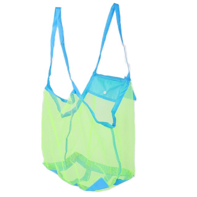 YM-Bolsa de playa de gran capacidad para almacenamiento de juguetes para niños, bolsa de malla, bolsa de acabado para Picnic de viaje junto al mar