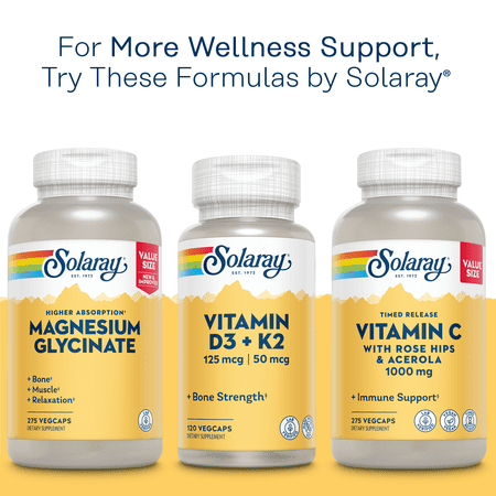 ソラレー メガビタミン B-ストレス タイムリリース 120粒 Solaray Timed Release Mega Vitamin B-Stress 120 veg caps