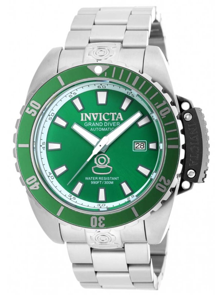 invicta grand diver green