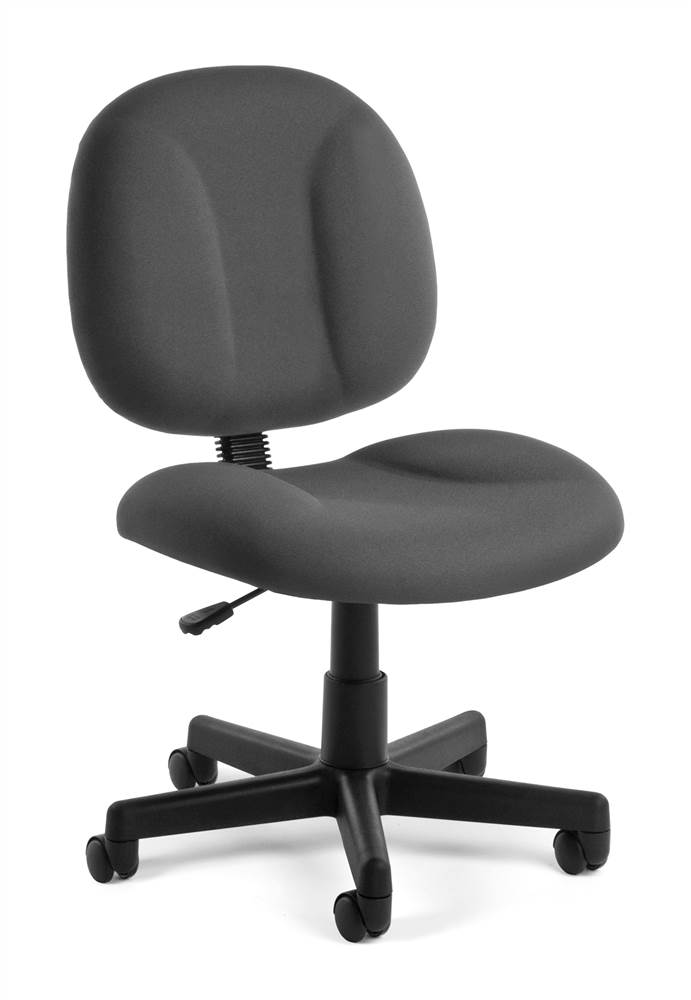 Super chair Upholstered Adjustable Task Chair on Casters (Green
