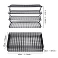 thumbnail image 2 of 4-Tier Collapsible Cooling Rack, Black Grilling Drying Rack, Tabletop Cooling Rack for Outdoor Picnics, 2 of 11