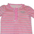 thumbnail image 2 of Apple Bottoms Infant Girls Pink/Blue Romper - 3/6 Months, 2 of 4