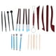 thumbnail image 1 of Kit de 23 piezas de herramientas para esculturas de cerámica de silicona y arcilla, con forma de bola, punteo y modelado., 1 of 14