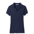 thumbnail image 5 of Port Authority Adult Female Women Plain Short Sleeves Polo True Navy Large, 5 of 6