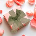thumbnail image 2 of Miangastore Crafting Ribbons Synthetic Material Green 1Pcs 0.8X20X394In, 2 of 9