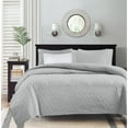 thumbnail image 1 of Madison Park Quebec Coverlet Mini Set, Full/Queen, Gris, 1 of 6