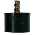 thumbnail image 3 of #6-32 x 1/2" Rubber Coarse Thread Male Spherical Bumper Mount (4 pcs.), 3 of 4