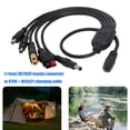 thumbnail image 2 of Durability DC7909 Female XT60 DC5521 DC6530 Charging Cable for Long Term Use Device, 2 of 10
