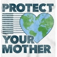 thumbnail image 2 of Love Your Mother Earth Cute Go Green Plus Size Crewneck Graphic Tee Shirt Brisco Brands 2X, 2 of 5