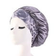 thumbnail image 2 of Bonnet de Nuit en Satin à Large Bande Élastique pour Femmes, 2 of 3
