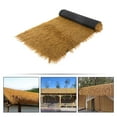 thumbnail image 5 of FRCOLOR Brown Artificial Straw Roof Decoration for Garden Patio and Restaurant Landscape, 5 of 6