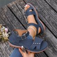 thumbnail image 6 of Willtoo Flat Sandals for Women Dressy: Comfortable Flats Sandals Women Open Toe Ankle Strap Walking Shoes Summer, 6 of 6