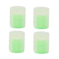 thumbnail image 2 of funtasica 5xSet of 4 Glowing Tire Valve Stem Cover Universal Tyre Accessories Green 5 Pcs, 2 of 4