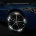 thumbnail image 3 of Tira decorativa reflectante nocturna LRH para rueda de buje 2 piezas, 3 of 5