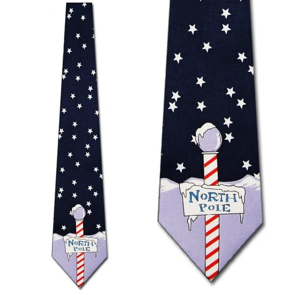 North Pole Necktie Mens Tie