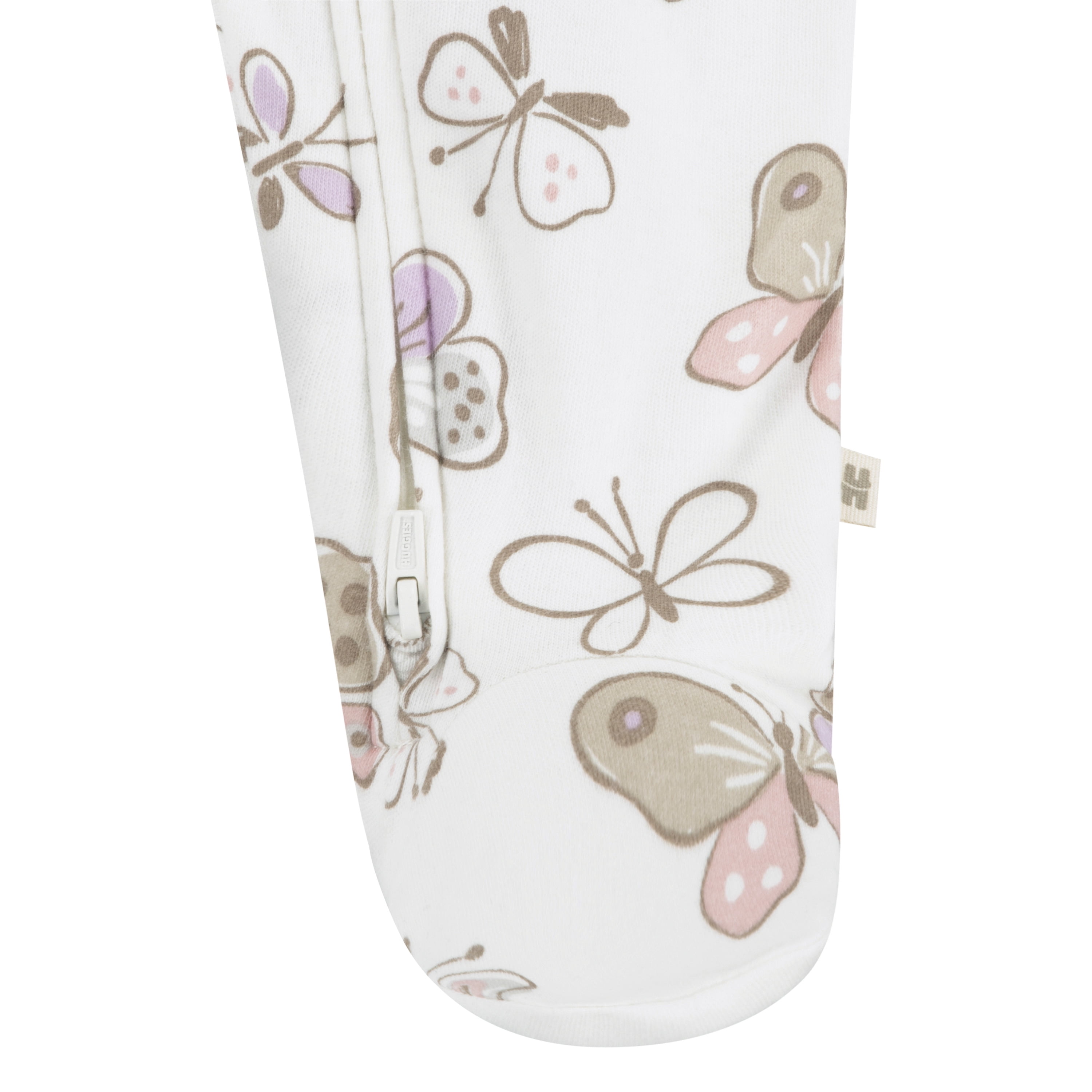 Huggies Baby Girls Butterfly Printed Organic Cotton Sleep and Play, Sizes NB-9M