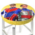 thumbnail image 3 of Cojines para taburete de bar Henry Danger, fundas para taburete de bar redondas súper transpirables, cojín de asiento redondo con elástico, 12, 13, 14 pulgadas, 3 of 5