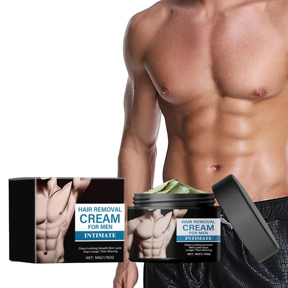 GHSOHS Hair Removal Cream for Men Private Hair Remover for Body Soothing Shaving Cream Fast Effective Hair Remover for Underarm Chest Back Legs