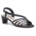 thumbnail image 2 of Walking Cradles Wc Lettie Women Dress Sandals In Black Cashmere Leather, 2 of 7