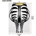 thumbnail image 3 of FMSHPON Zebra Clipboard Hardboard Wood Nursing Clip Board and Pull for Standard A4 Letter 13x9 inches, 3 of 8