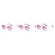 thumbnail image 4 of Gafas de Sol Polarizadas Jumpingount Unisex Montura Ligera Oro Púrpura Gradual, 4 of 6
