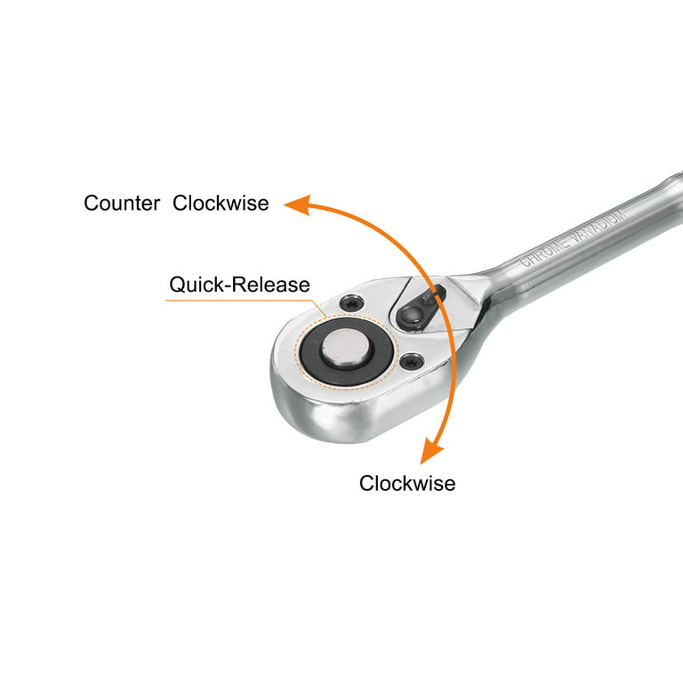 1/2 Inch Drive x 24 Inch Quick-Release Ratchet