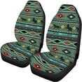 thumbnail image 5 of Uourmeti Automotive Vehicle Cushion Easy to Install Polyester, Compatible with Car Interior Auto Seats, for Cars Trucks, Horse Silhouettes Geometric Pattern, 5 of 10