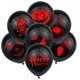 thumbnail image 1 of 70 Globos de Látex de Halloween Murciélago Calabaza Fantasma Cara Sangrienta BRILLAR Rojo Verde, 1 of 5