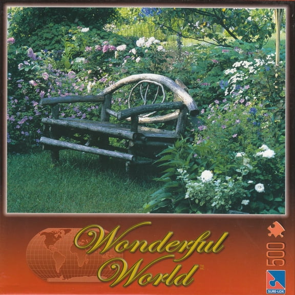 Garden Bench 500 Piece Puzzle