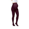 thumbnail image 1 of JOBST Maternity Opaque Compression Stockings, 15-20 mmHg, Waist High, Closed Toe, Cranberry, X-Large, 1 of 4